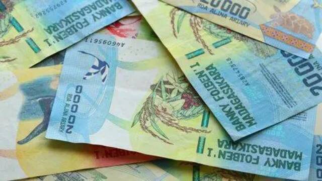 马达加斯加的新版货币上，印着杂交水稻的图案。来源：GJ