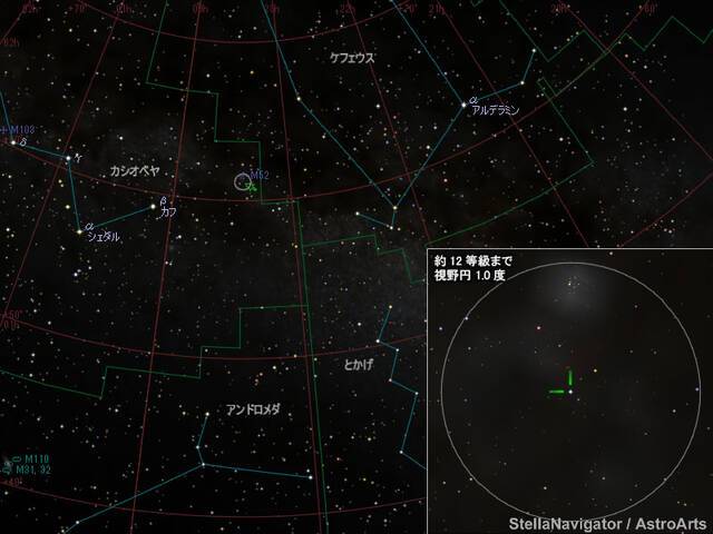 日本天文爱好者中村裕次在仙后座发现新星现在亮度是2个月前发现时的50倍