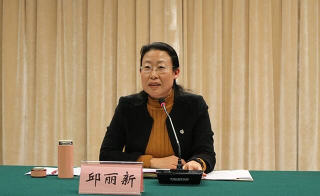 黄冈市长邱丽新已任湖北省委组织部副部长、省委编办主任