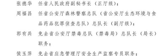 云南省人民政府发布一批任免职通知，涉及14名干部