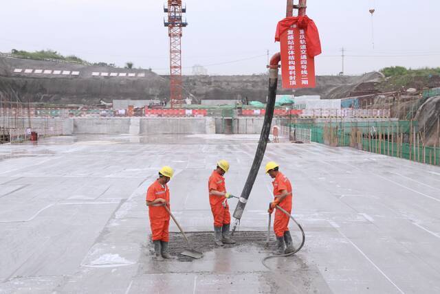 施工现场项目部供图