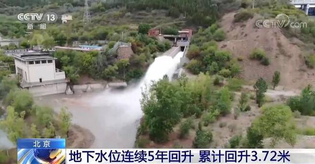 北京地下水水位已连续5年实现回升 水生态环境得到极大改善