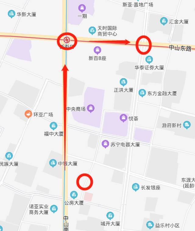 ▲嫌疑人逃窜路径图/武汉晨报记者陈伟