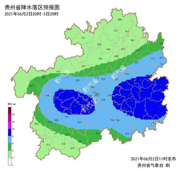 △降雨落区预报