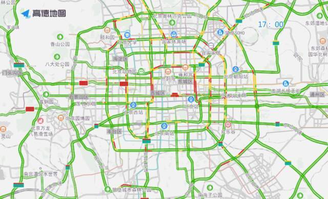 北京：下周早高峰最堵时段出现在8点后，晚高峰拥堵约两小时