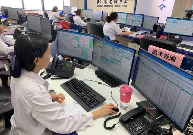语文开考期间 北京急救中心接1例涉考呼叫 系监考人员晕厥