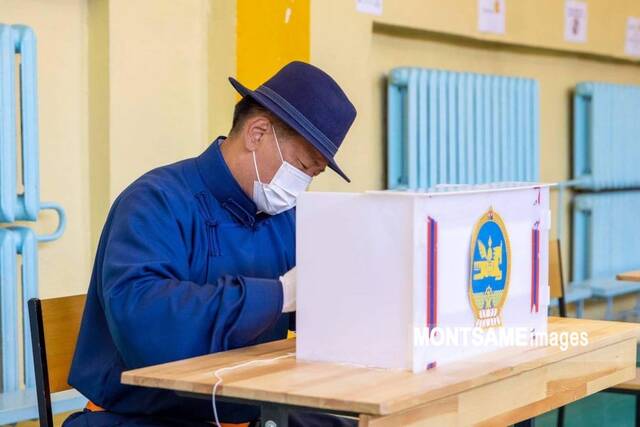 蒙古国总统例行选举今日投票 截至11时投票率为13.4%