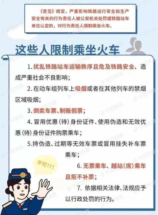 男子动车上吸烟，7天拘留+180天限制乘坐火车