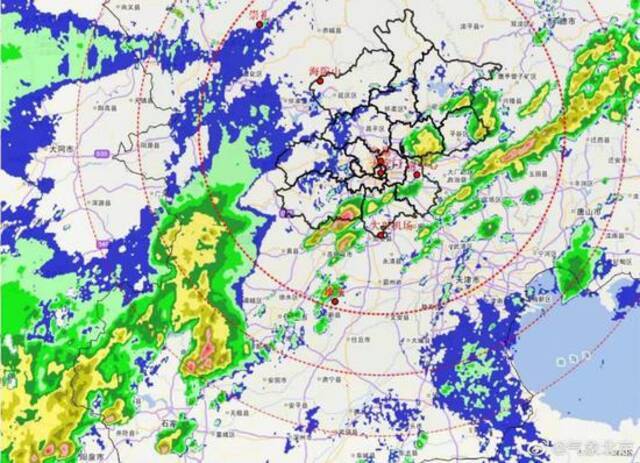 外出注意防护！北京下午大风、冰雹外加强降水！