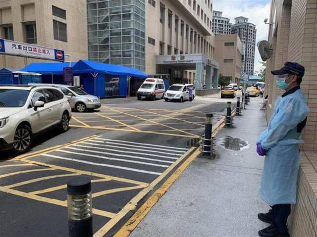洪姓男子3日已被转至新竹空军医院。（图：台湾中时新闻网）