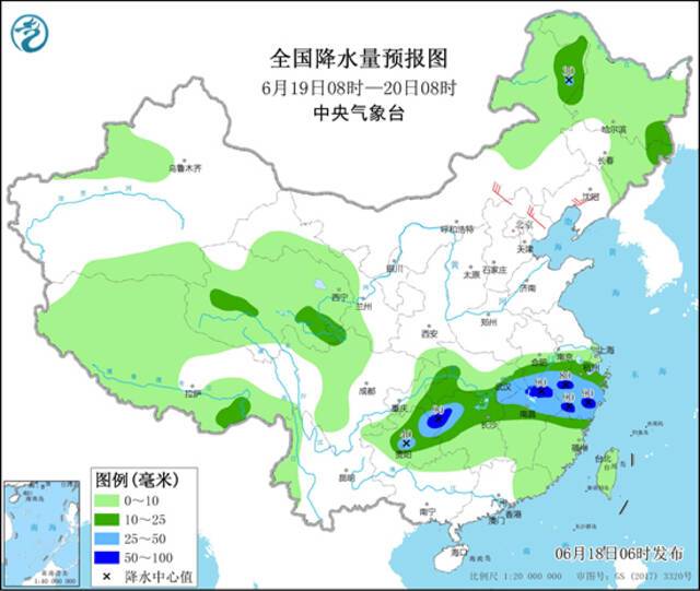 江南北部一带降雨增强 华北黄淮重回晴晒模式