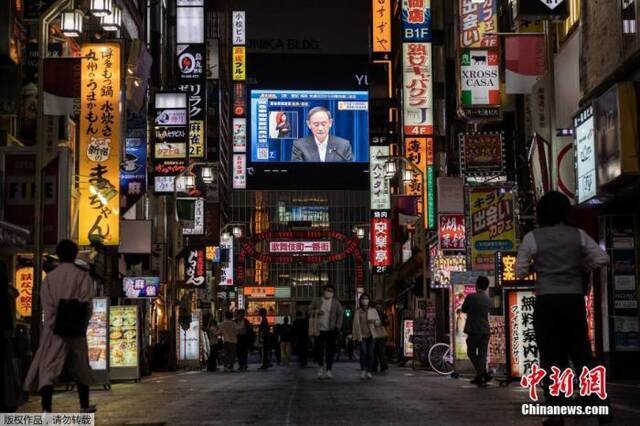 资料图：疫情下的日本。