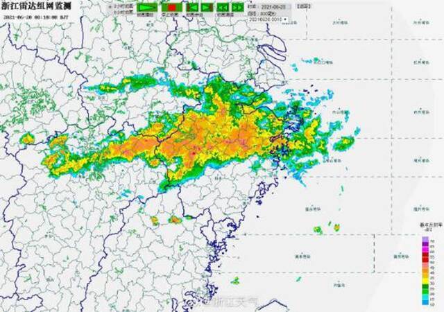 周末“泡汤”了 浙江7地发布暴雨橙色预警