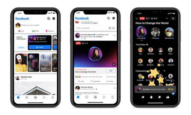 Facebook正式推出语音聊天应用Live Audio Rooms