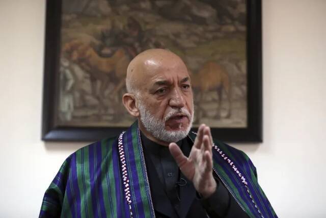 阿富汗前总统哈米德·卡尔扎伊（Hamid Karzai）图自外媒