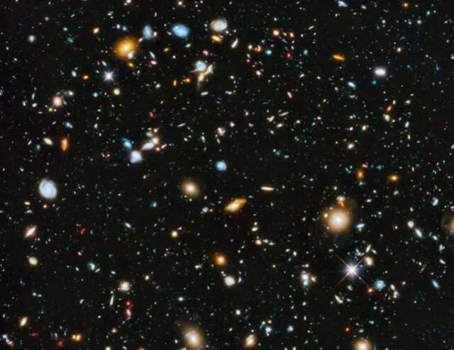 哈勃望远镜16年来的数据——7500张照片——来捕捉大约26.5万个星系（图源：外媒）