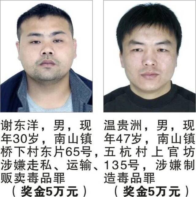 悬赏最高50万！这49名在逃人员，见到请务必报警