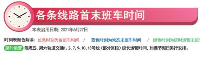 后天启用！申城19条轨道交通线最新时刻表来了