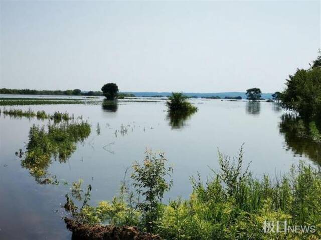 直击黑龙江汛情：大片农田被淹，居民撤离落泪