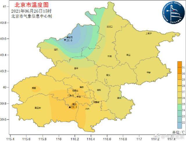 北京今天下午有雷阵雨！小心雷暴大风+短时强降水