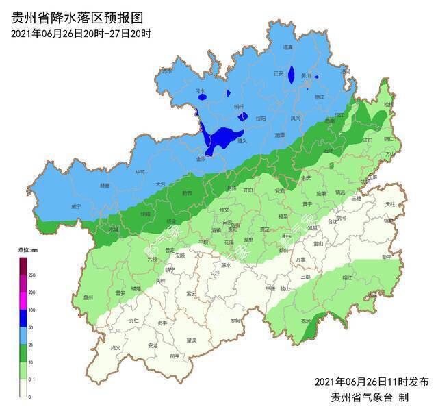 贵州将迎来大范围持续性降雨过程 Ⅳ应急响应启动
