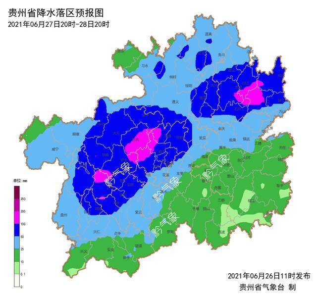 贵州将迎来大范围持续性降雨过程 Ⅳ应急响应启动