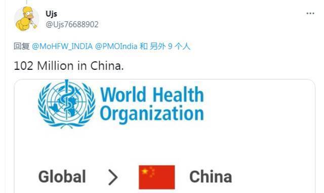 印度卫生部欢呼疫苗接种超过美国“实现另一里程碑”，网友提醒：请分享下中国数据