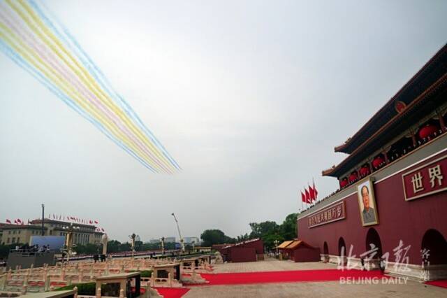 庆祝大会超多清晰大片来了！这些画面，你在直播看不到