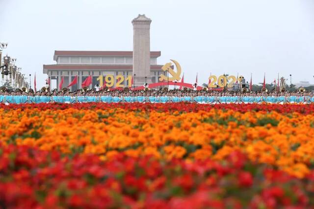 庆祝中国共产党成立100周年大会隆重举行！现场高清图来了