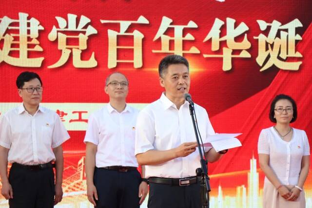 天津工业大学与精武镇潘楼村举行共建揭牌仪式暨庆祝中国共产党成立100周年文艺演出