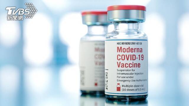 莫德纳疫苗示意图。图自“TVBS新闻网”