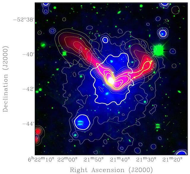 国际天文学家小组创建“北方星团”（Northern Clump）高清图像