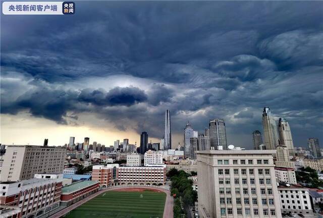 三预警齐发！天津迎雷雨大风天气