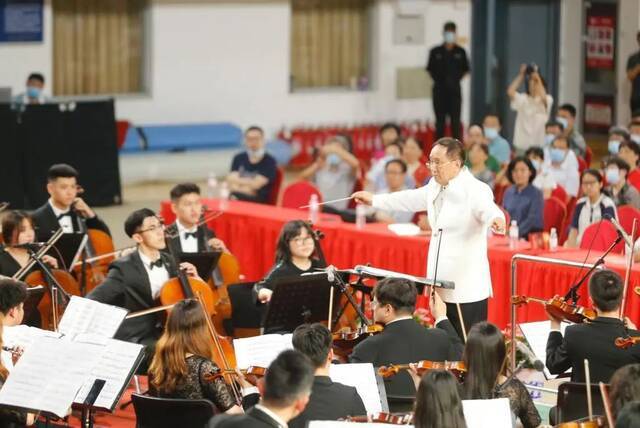 “红旗颂”石大庆祝中国共产党成立100周年交响音乐会盛大上演
