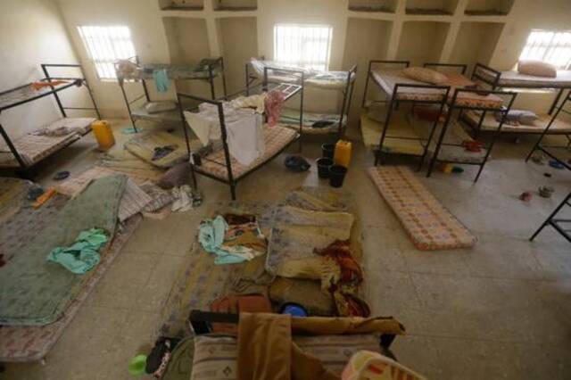  2021年3月1日，尼日利亚扎姆法拉州遭遇绑架事件的学生宿舍。/IC photo
