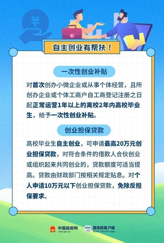 毕业生，这里有一份“礼包”送给你