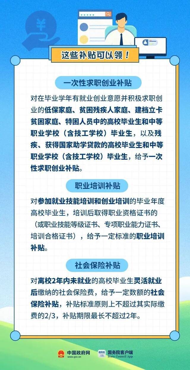 毕业生，这里有一份“礼包”送给你