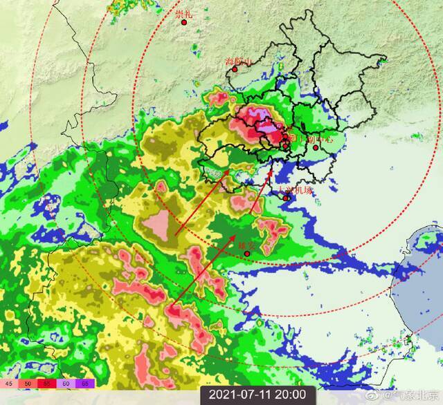 暴雨夜袭京城 这场降雨到底有多大？