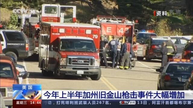 美国加州旧金山枪击事件激增 警察局却面临警员短缺......