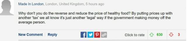 英国拟征世界首个“零食税” 英网友：钱包更苗条了