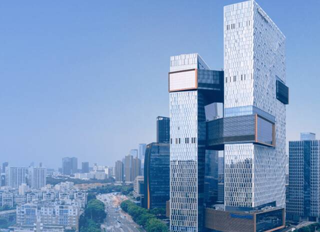 深圳腾讯大楼。图片来源：腾讯官网