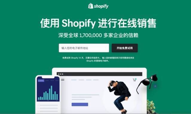 ▲图片来源：Shopify官网