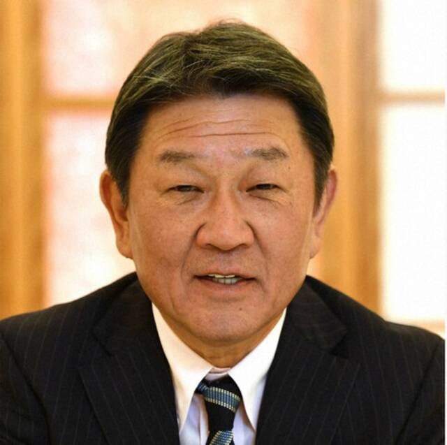 日本外相茂木敏充图自《每日新闻》