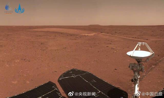 祝融号火星车已行驶509米 即将到达第二处沙丘