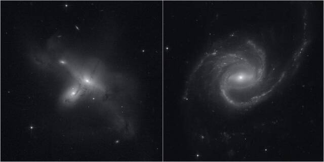 美国宇航局（NASA）让哈勃太空望远镜恢复工作并分享遥远星系的最新图像