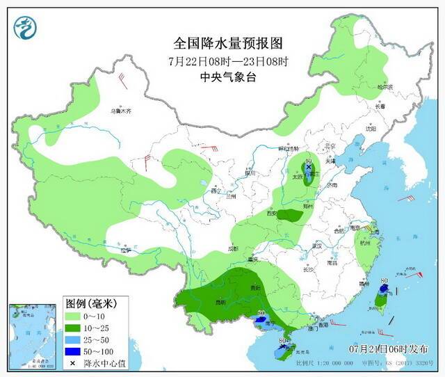 河南强降水原因已清楚 气象专家：预计将持续到21日夜