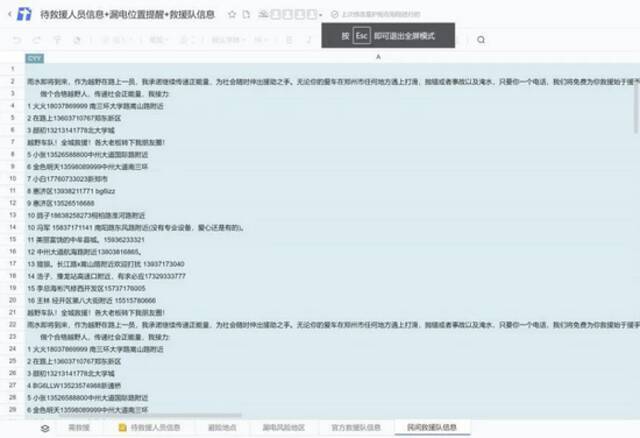 感动万千网友的“救命文档”访问量已近650万 记者对话文档创建者