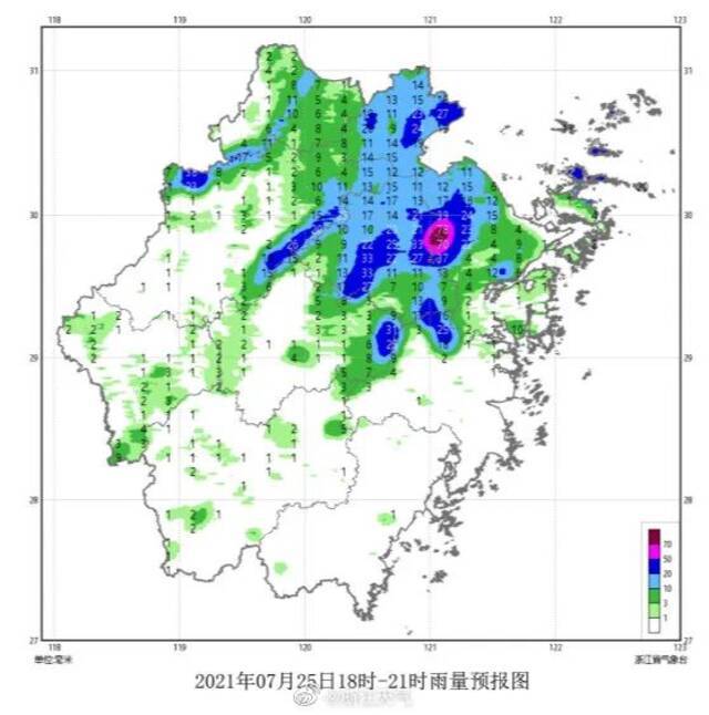 台风“烟花”已进入杭州湾，强风暴雨持续影响浙江，这些地区注意山洪、地质灾害！