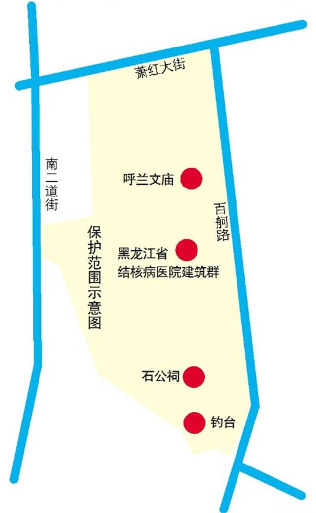 哈市规划保护四处历史文化街区