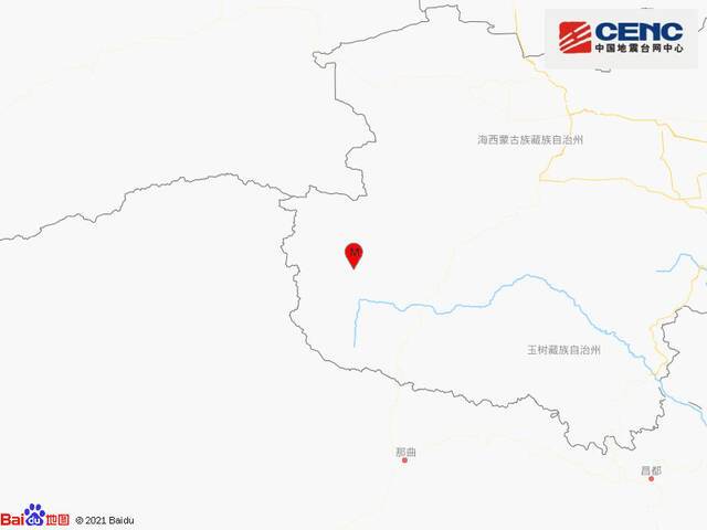 青海玉树州治多县发生4.2级地震 震源深度8千米
